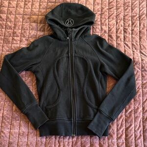 lululemon athletica Black Hoodie size 6